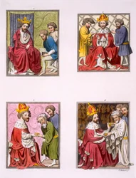 Forskellige ritualer i forbindelse med pengesystemet på Maximilian I
